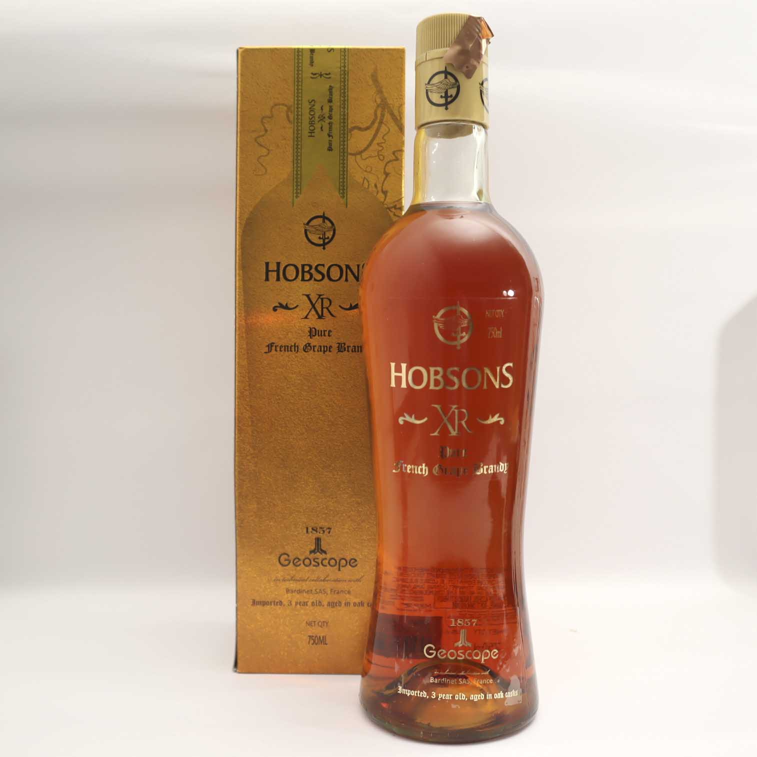 Hobsons Xr French Grape Brandy 750ml Toms Wine Goa