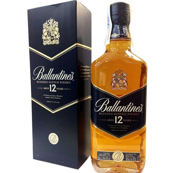 Ballantine 15 Years Whiskey Tom's Wine Goa